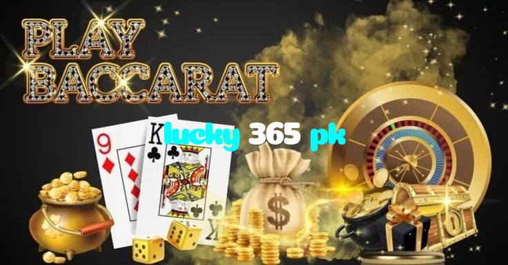 lucky 365 pk casino presented on mobile device in Pakistan with slots and live games
